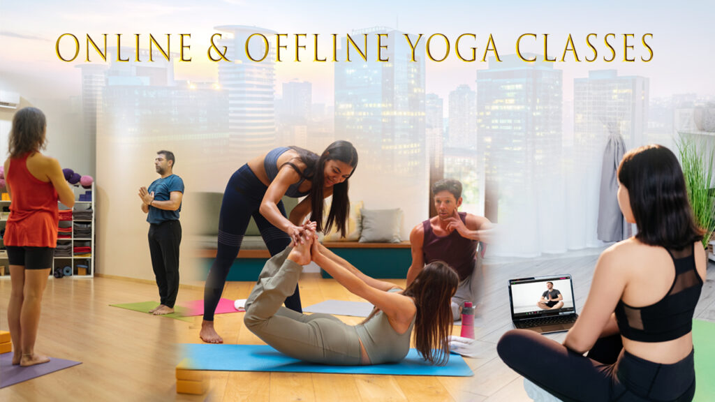 Online and offline yoga classes in Gurgaon