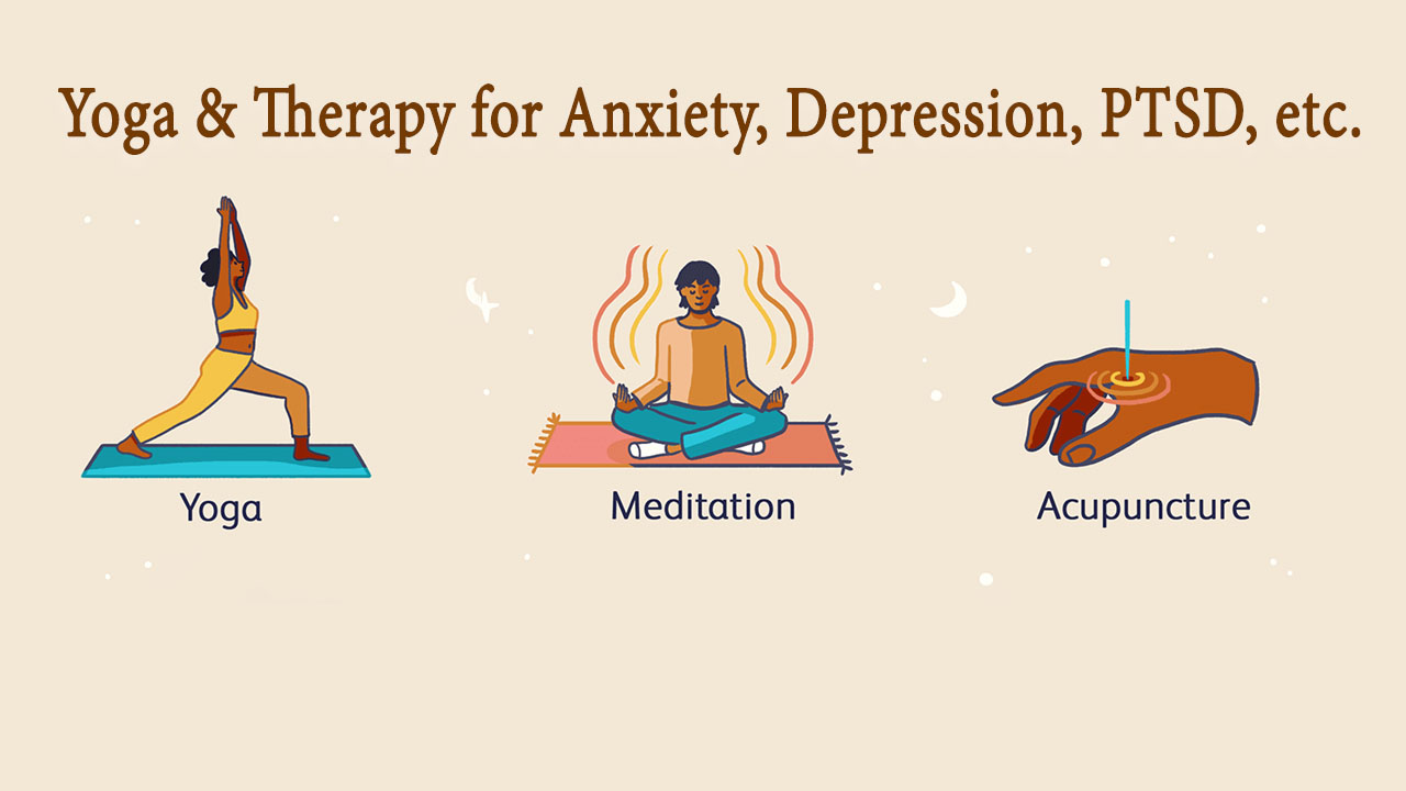 Yoga & Therapy for Anxiety, Depression, PTSD